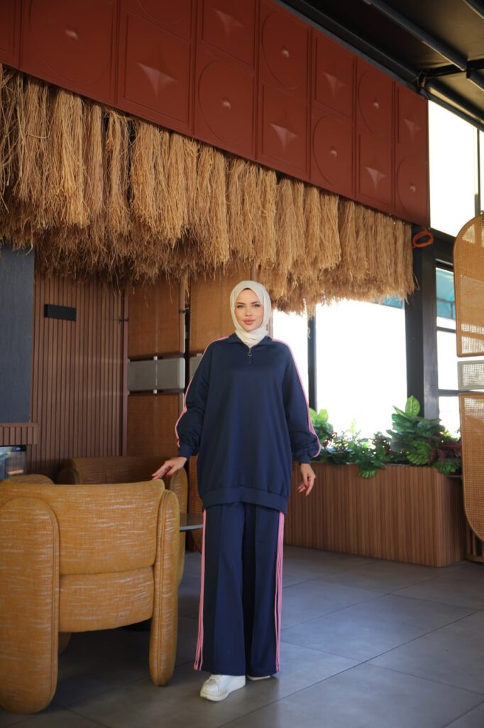 Modest Oversized Sportswear Set – Casual & Chic Tracksuit for Women
