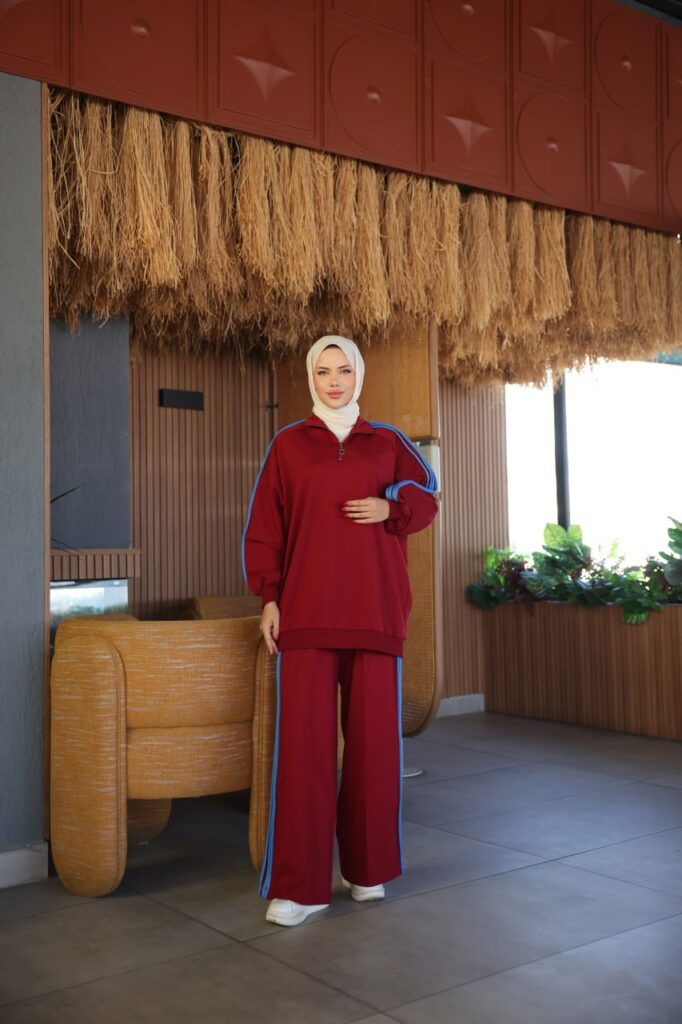 Modest Oversized Sportswear Set – Casual & Chic Tracksuit for Women