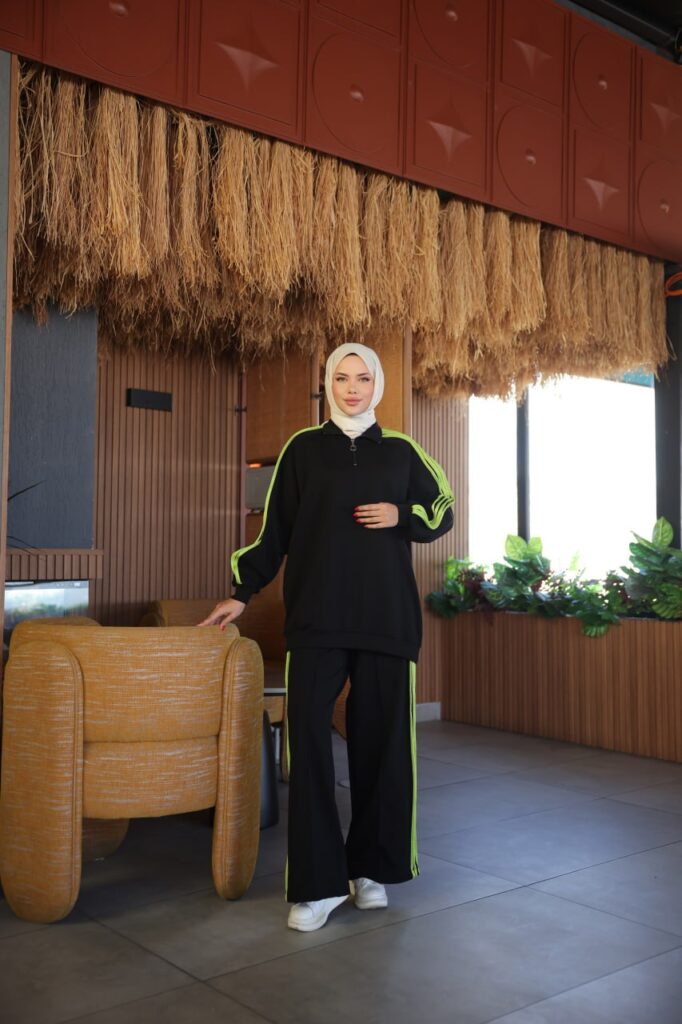 Modest Oversized Sportswear Set – Casual & Chic Tracksuit for Women